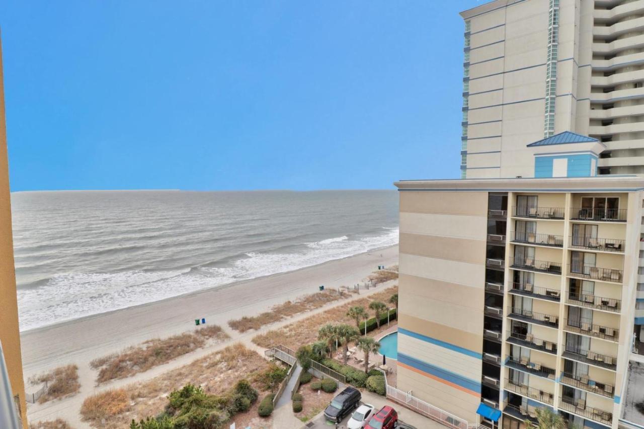 Beautiful Warm Ocean View Beach Condo With Pool Myrtle Beach Dış mekan fotoğraf