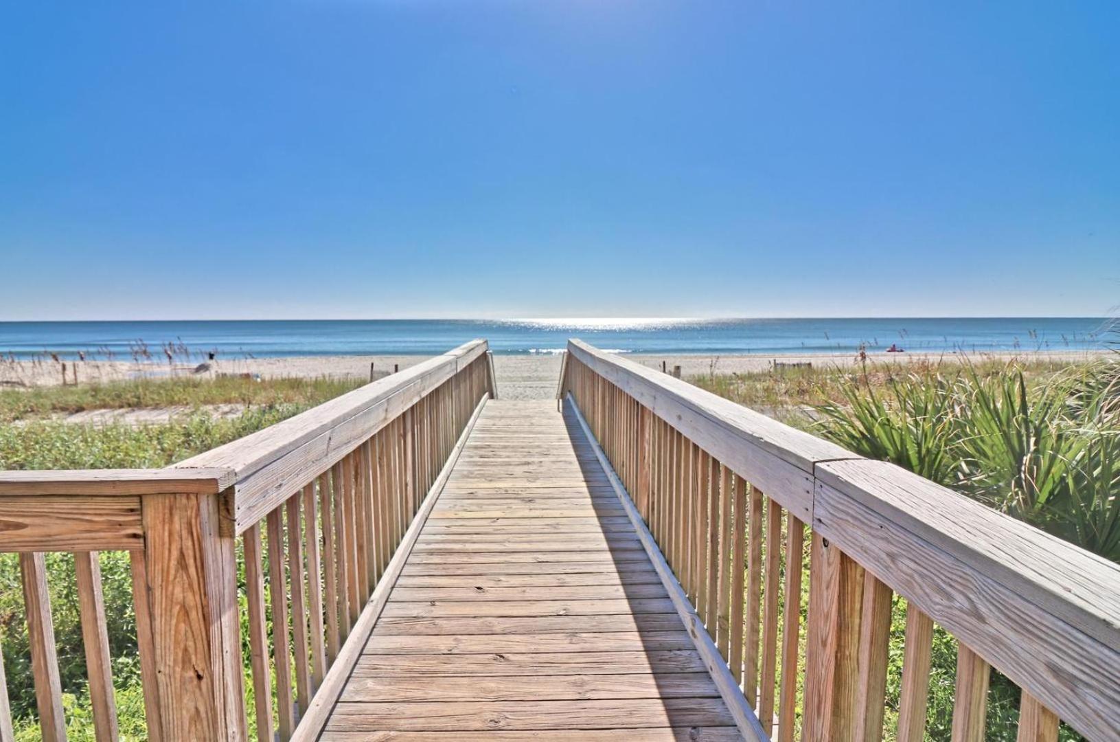 Beautiful Warm Ocean View Beach Condo With Pool Myrtle Beach Dış mekan fotoğraf