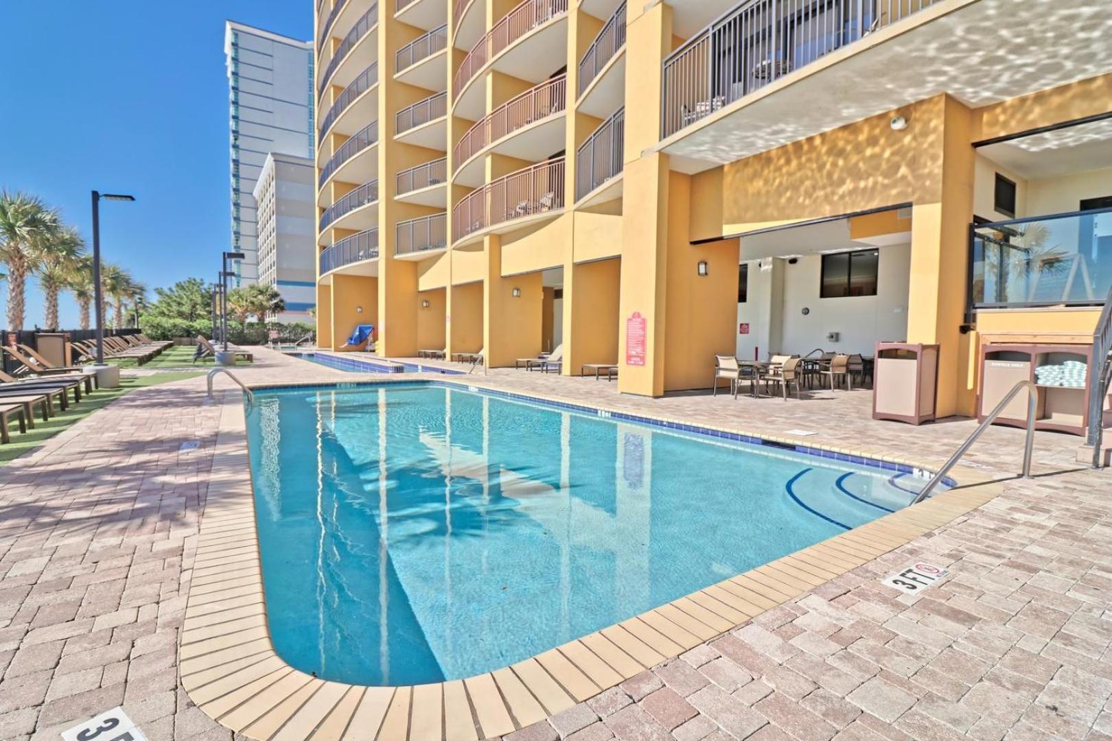 Beautiful Warm Ocean View Beach Condo With Pool Myrtle Beach Dış mekan fotoğraf